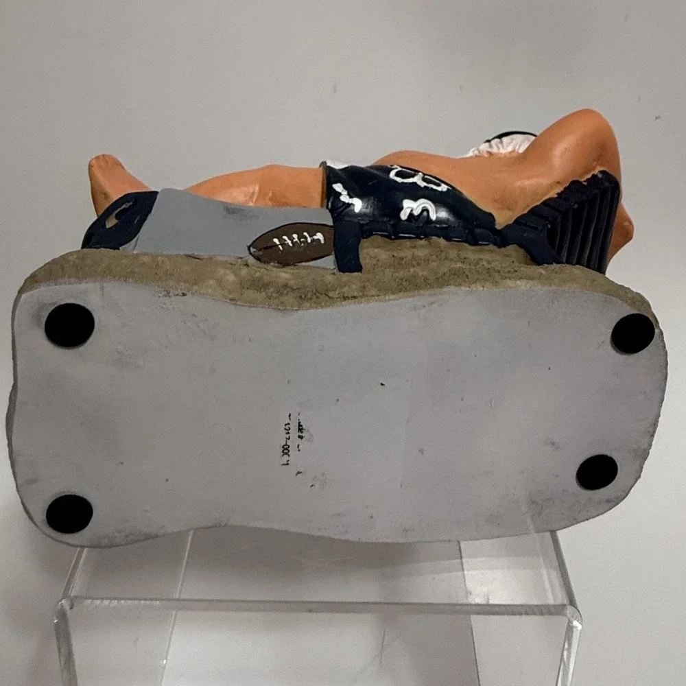 Indianapolis Colts Gnome Figurine Beach Lounger Funny Fan Decor Football  Garden